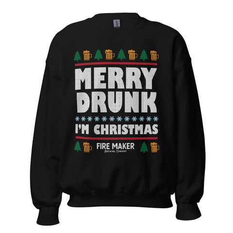 Merry Drunk Holiday Sweatshirt