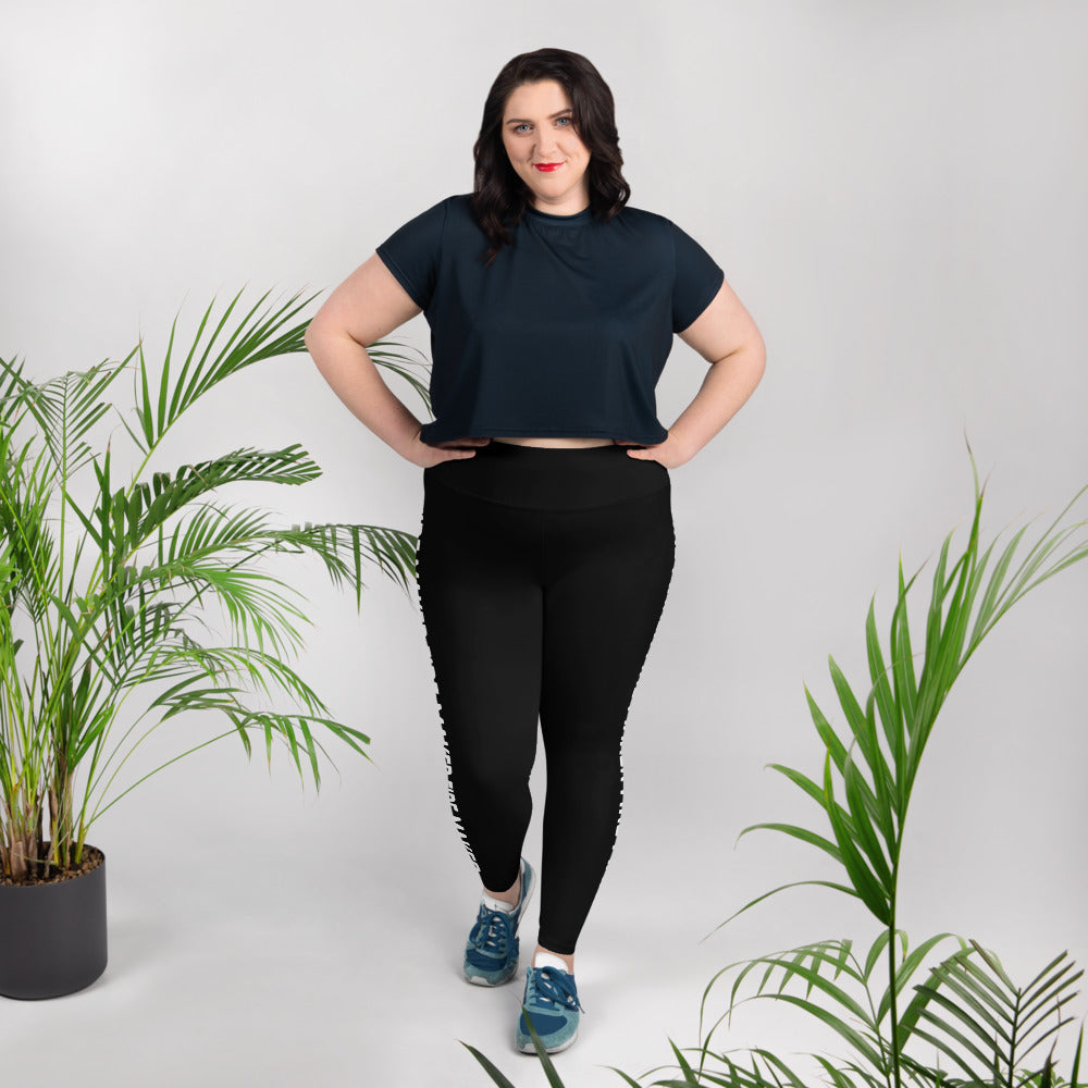 High-Waist Plus Size Yoga Leggings