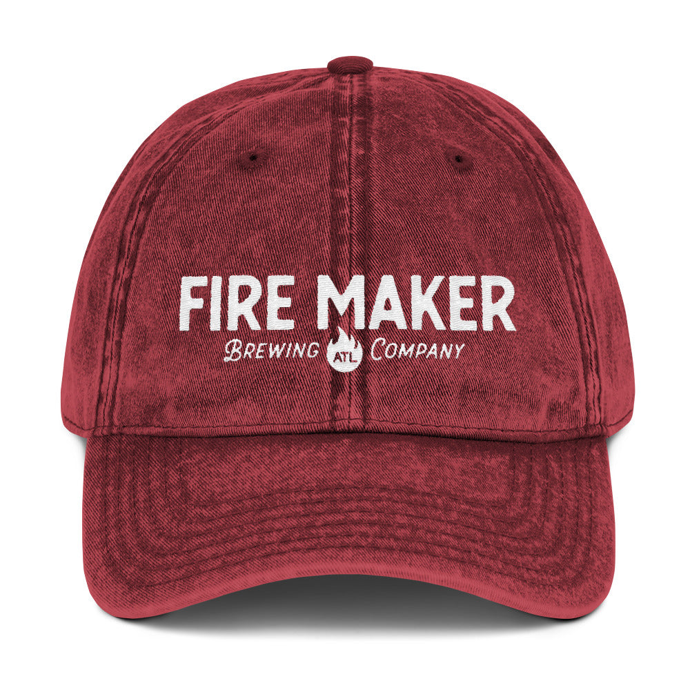 Vintage Cotton Twill Cap