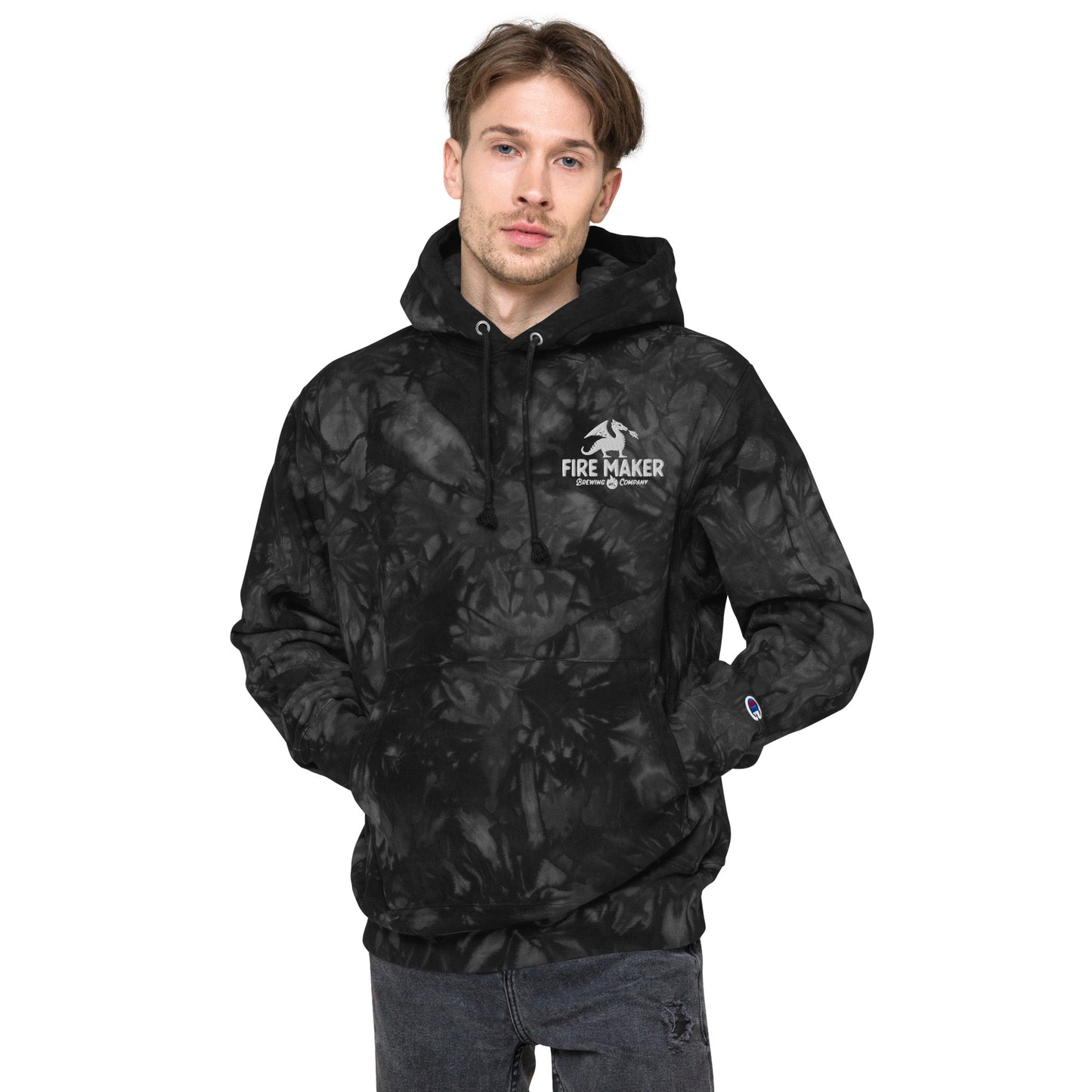 Unisex tie-dye hoodie
