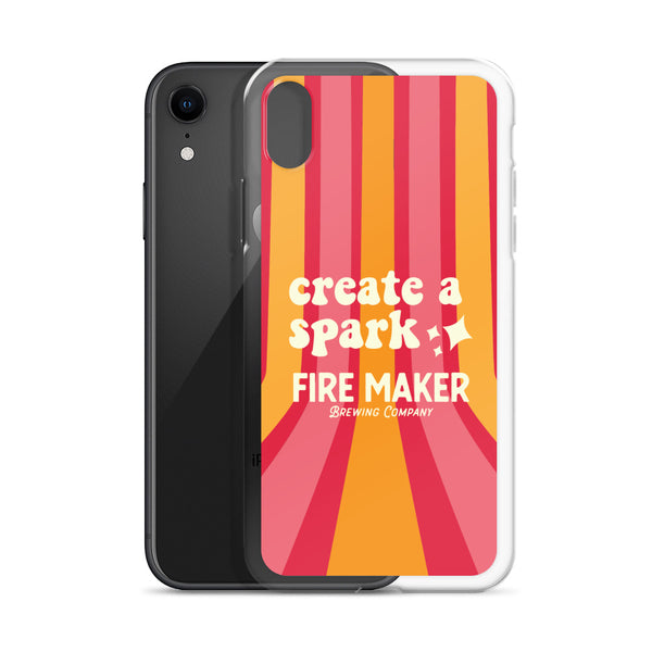Create a Spark Retro (Pink) Case for iPhone®