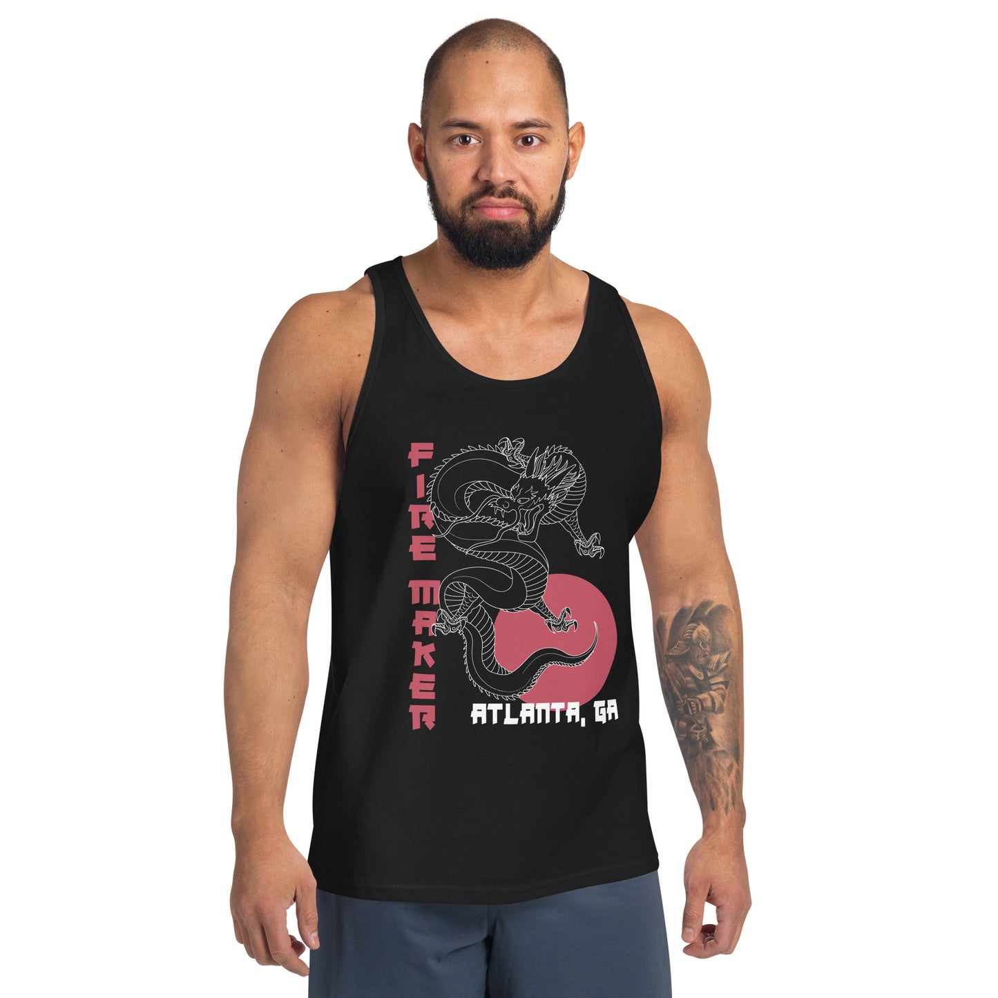 Japanese Dragon Tank Top