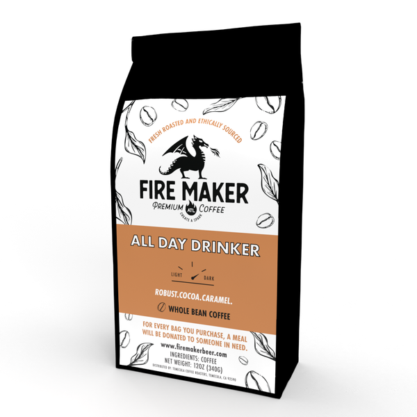 Fire Maker Premium Coffee: All Day Drinker