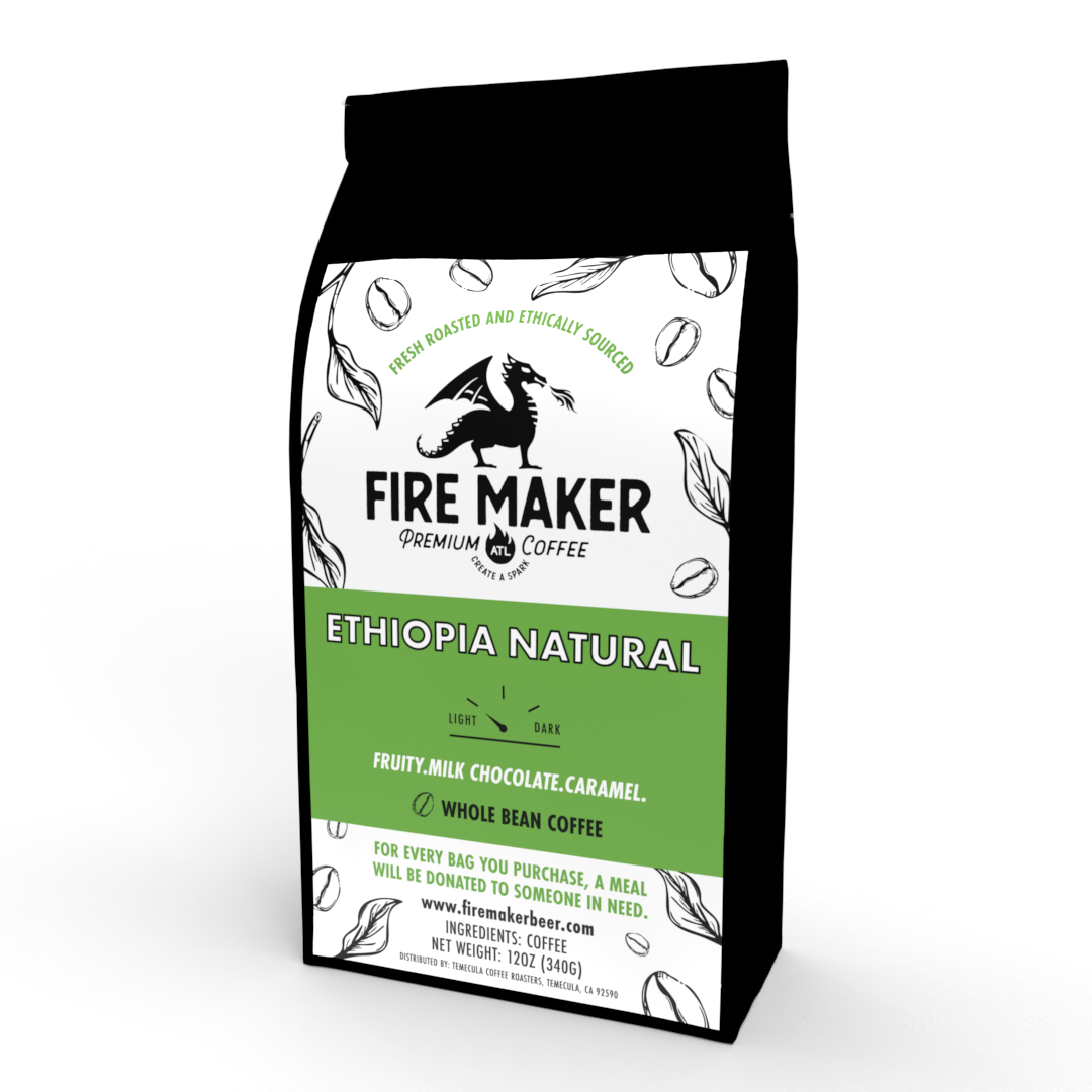 Fire Maker Premium Coffee: Ethiopia Natural Coffee