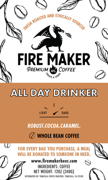 Fire Maker Premium Coffee: All Day Drinker