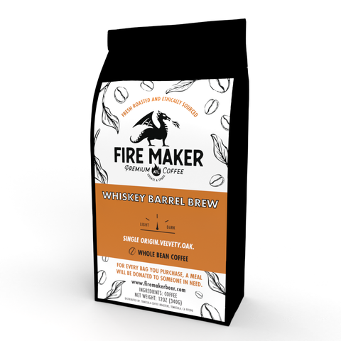 Fire Maker Premium Coffee: Whiskey Barrel Coffee