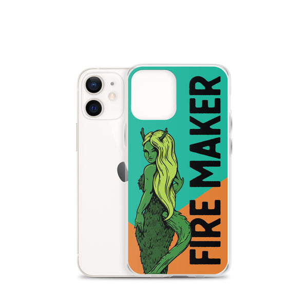 Dragon Lady - Green/Orange Case for iPhone®