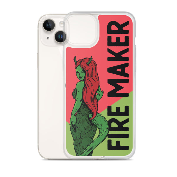 Dragon Lady - Green/Pink Case for iPhone®